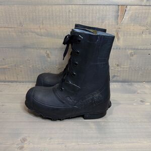 Vintage Hood Boots Black Rubber Military Issue Cold Weather Boots Men's 7 W
